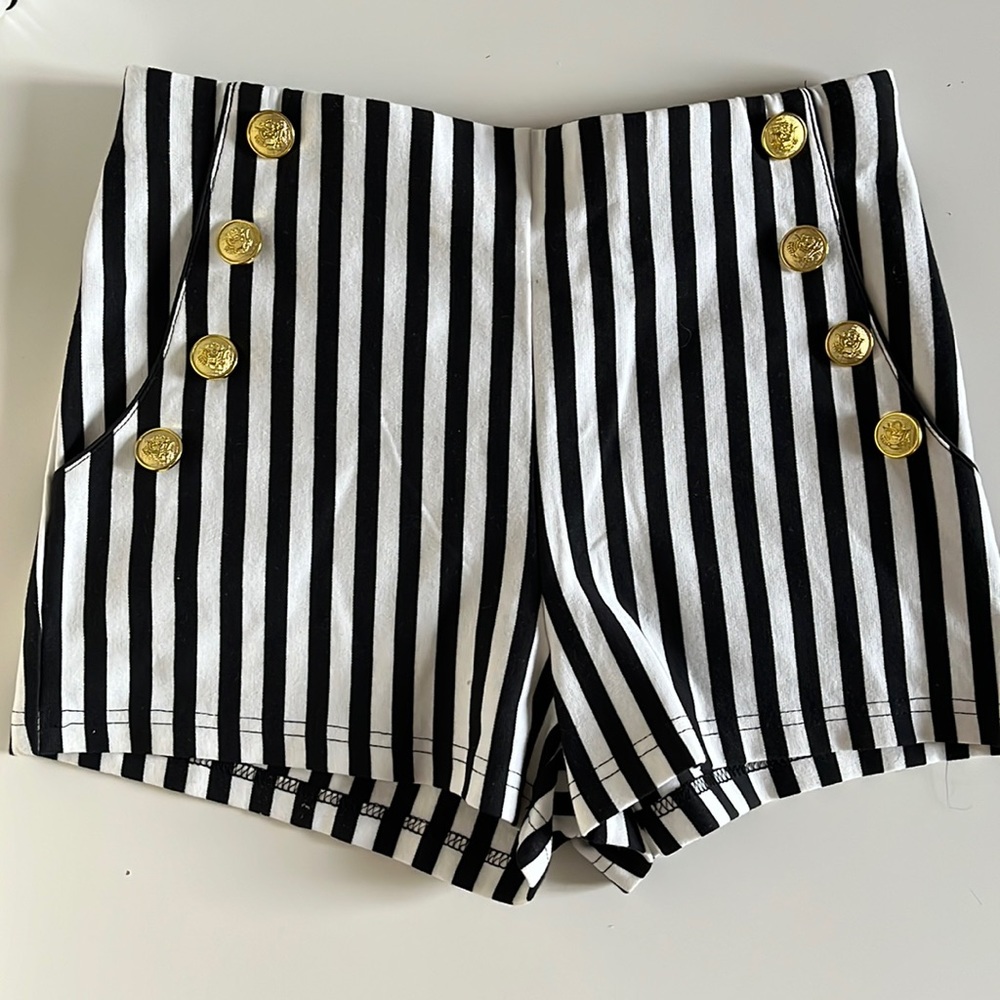Striped Sailor Shorts
